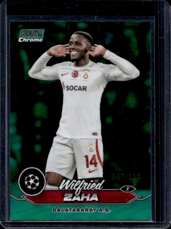 2023 Topps Stadium Club Chrome UEFA Champions League #34 Green Refractor /150