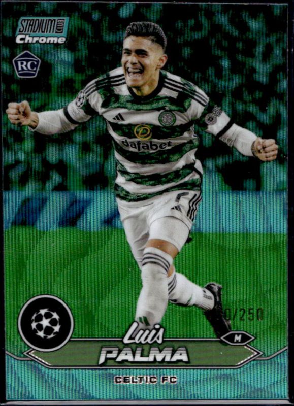 2023 Topps Stadium Club Chrome UEFA Champions League #79 Aqua Wave Refractor /250