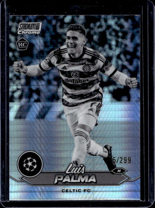 2023 Topps Stadium Club Chrome UEFA Champions League #79 Black & White Refractor /299