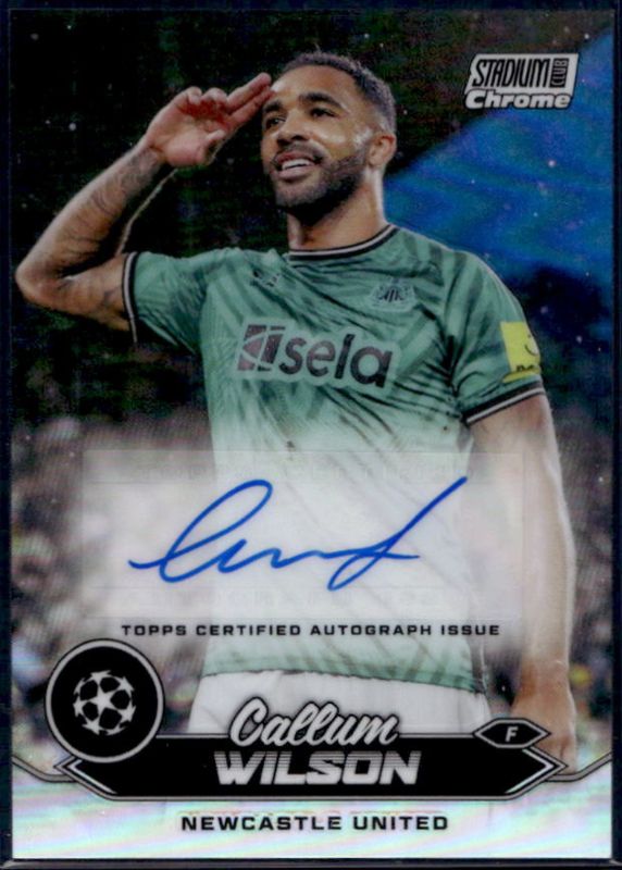 2023 Topps Stadium Club Chrome UEFA Champions League #CA-CW Chrome Autographs