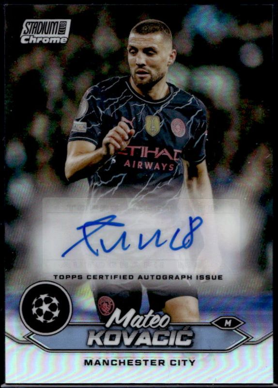 2023 Topps Stadium Club Chrome UEFA Champions League #CA-MK Chrome Autographs