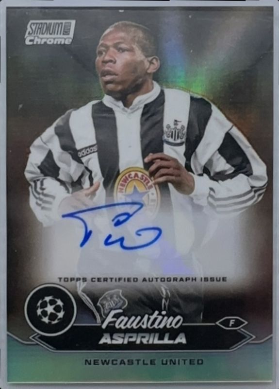 2023 Topps Stadium Club Chrome UEFA Champions League #CA-FA Chrome Autographs