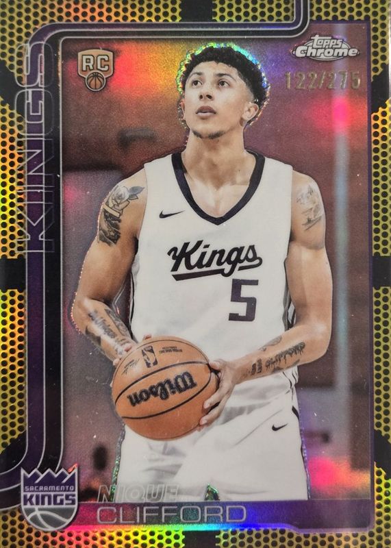 2025 Topps Chrome #274 Yellow Refractor /275