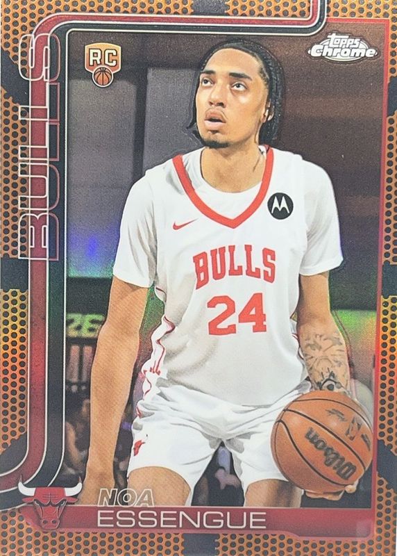 2025 Topps Chrome #262 Basketball Refractor