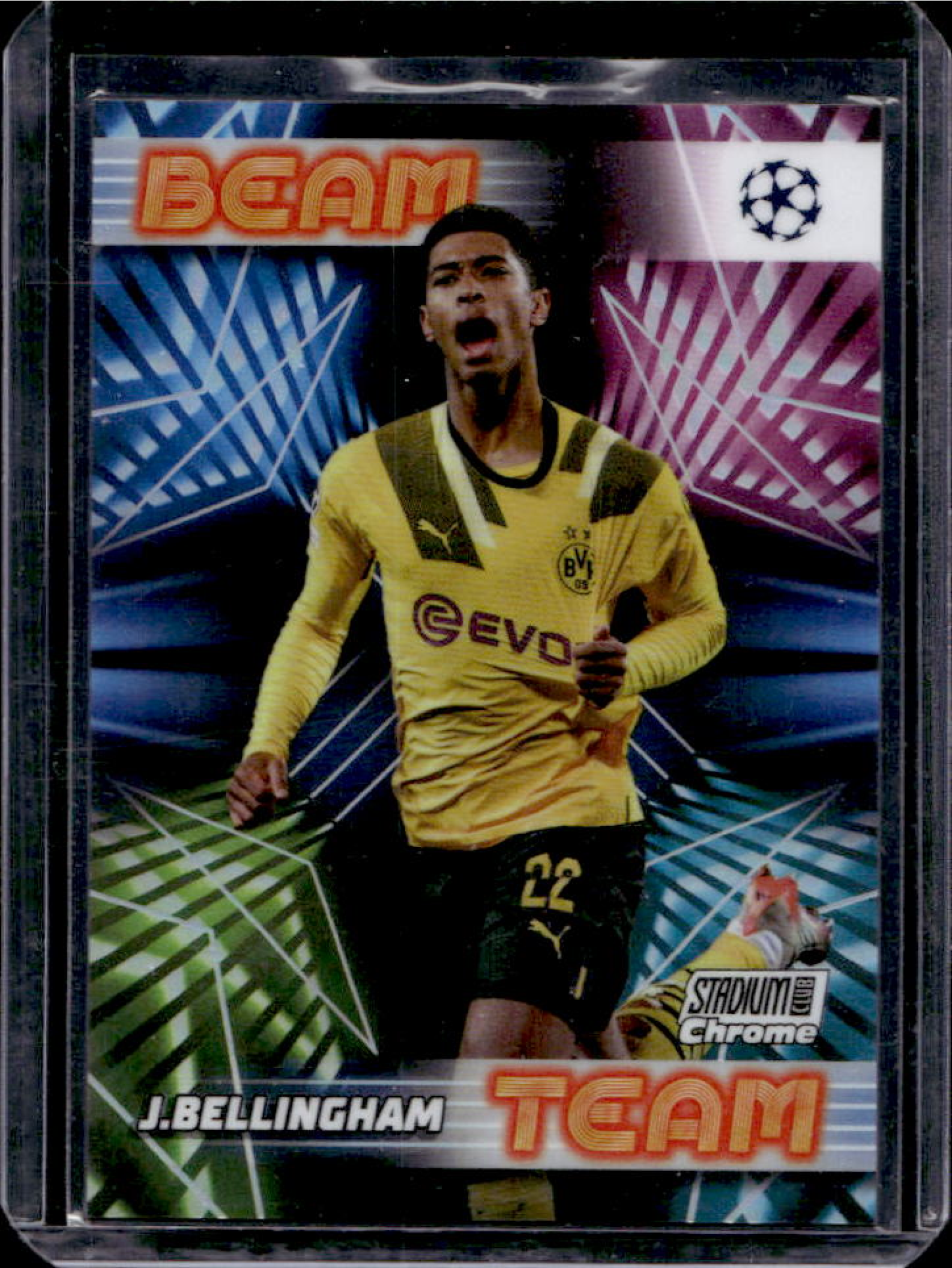 Jude Bellingham 2023 Topps Stadium Club Chrome UEFA Champions