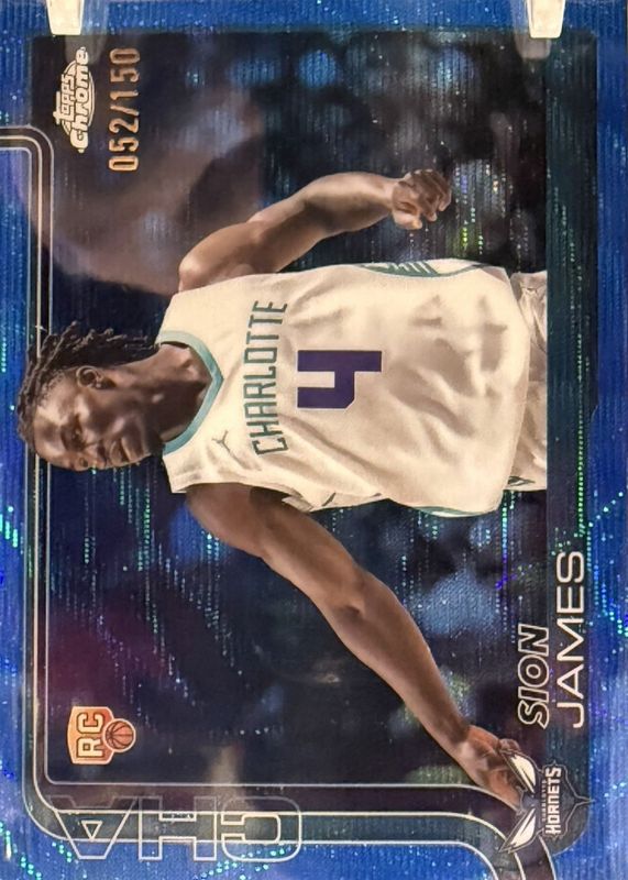 2025 Topps Chrome #283 Blue Wave Refractor /150