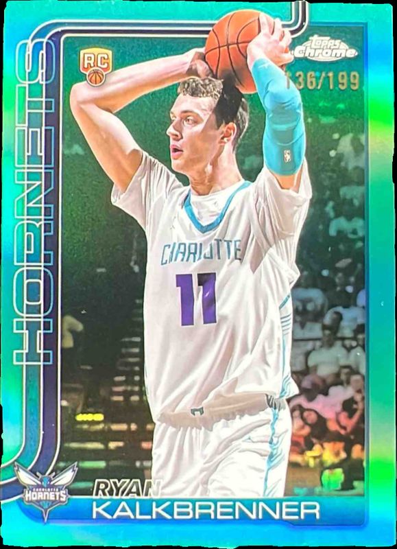 2025 Topps Chrome #284 Aqua Refractor /199