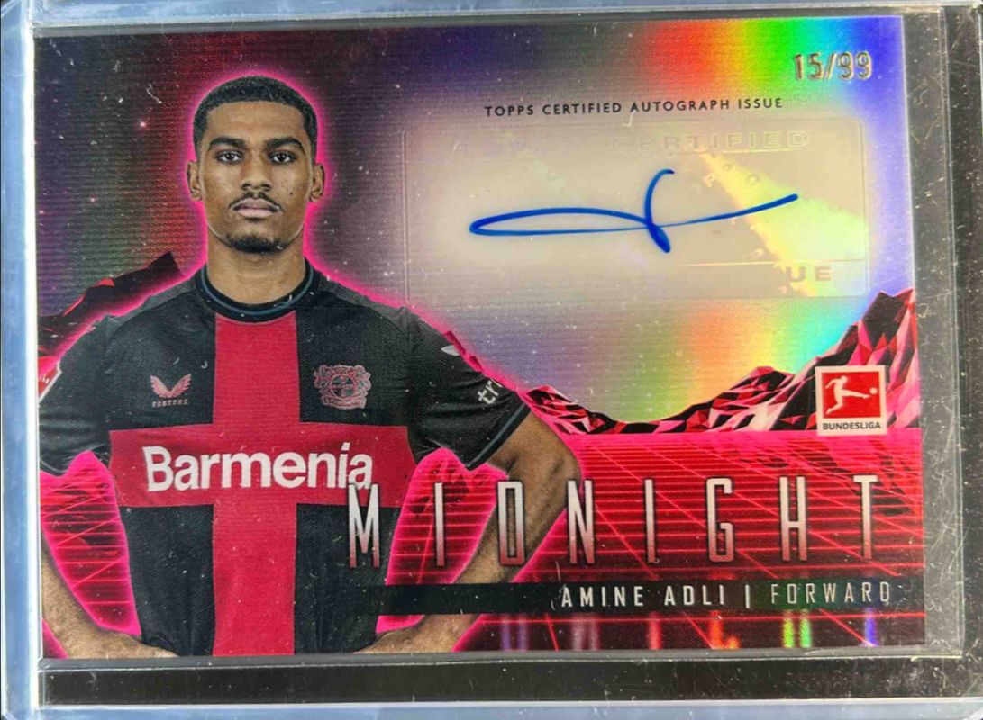 2023 Topps Midnight Bundesliga #HS-AA Horizon Signatures Twilight /99