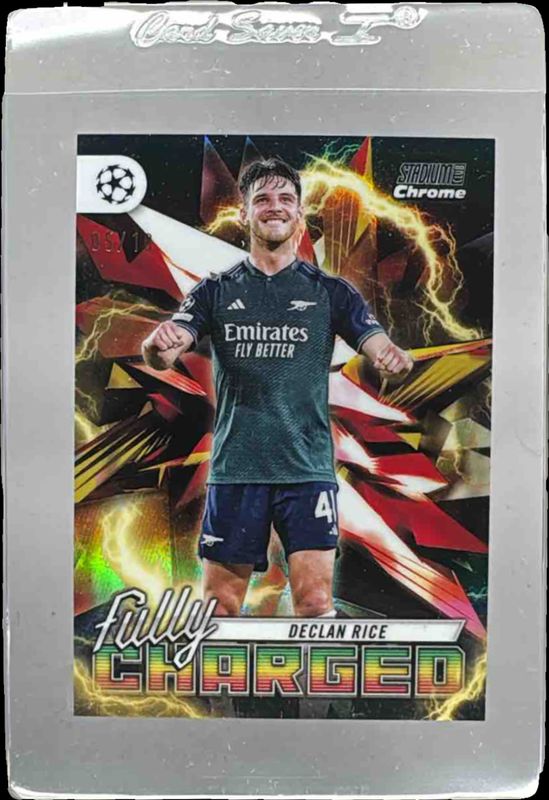 2023 Topps Stadium Club Chrome UEFA Champions League #FC-DR Fully Charged - Black Refractor /10