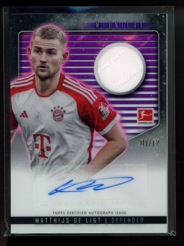 2023 Topps Midnight Bundesliga #RA-MD Autographs Relic Cards - Midnight /12