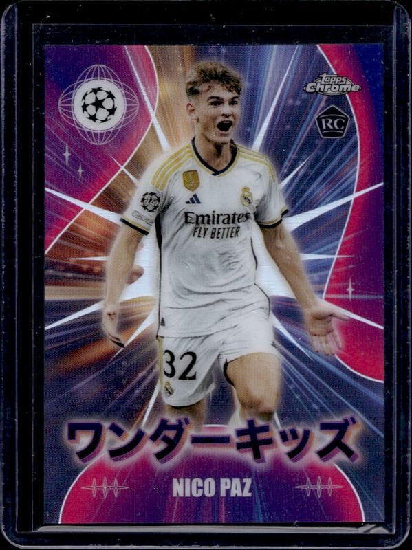2023 Topps Chrome UEFA Club Competitions Japan Edition #WK-10 Wonderkids