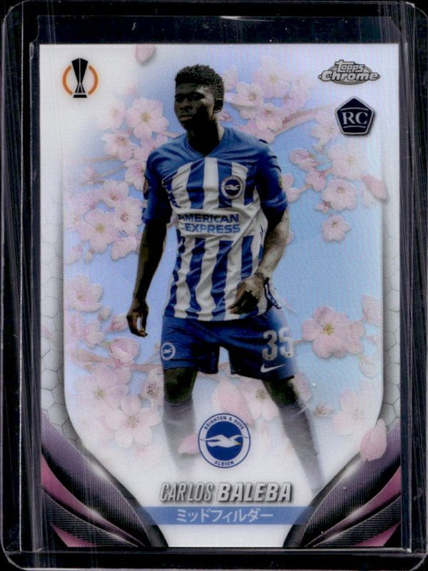 2023 Topps Chrome UEFA Club Competitions Japan Edition #113 Cherry Blossom Refractor