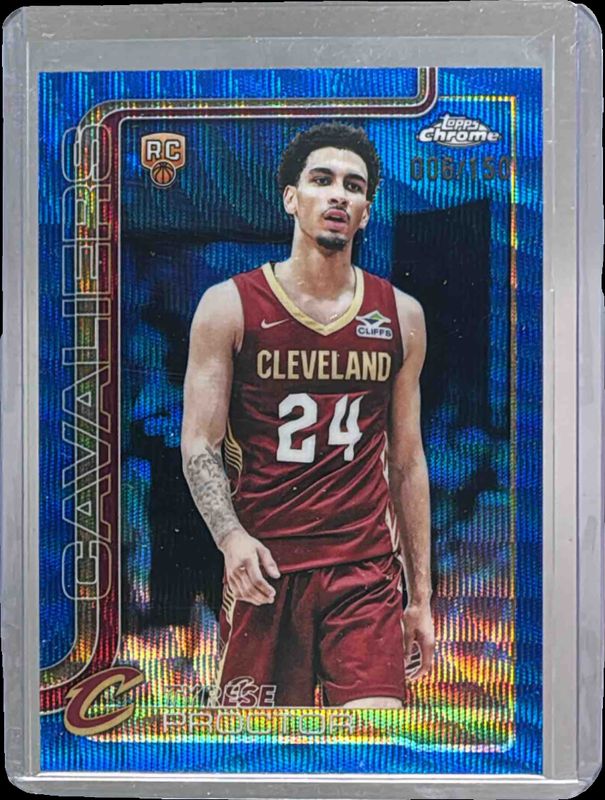 2025 Topps Chrome #300 Blue Wave Refractor /150