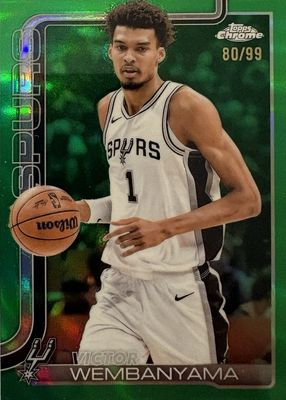 2025 Topps Chrome #221 Green Refractor /99