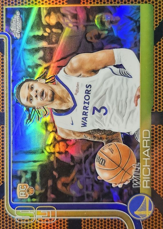 2025 Topps Chrome #287 Basketball Refractor
