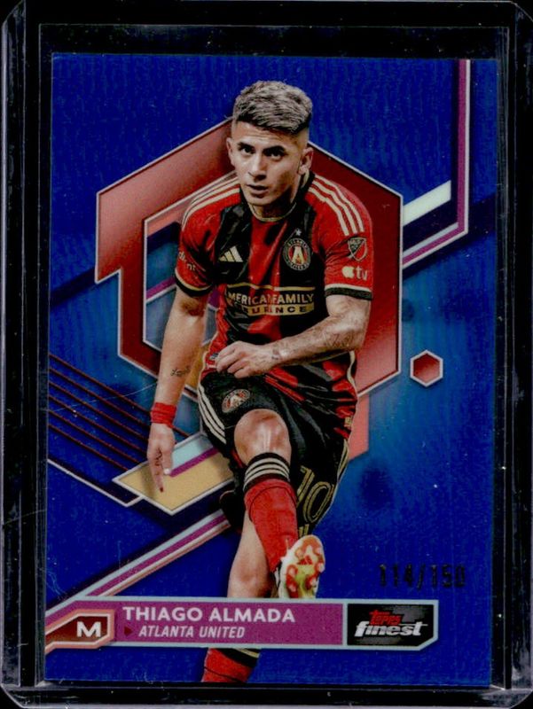 2023 Topps Finest MLS #23 Blue Refractor /150