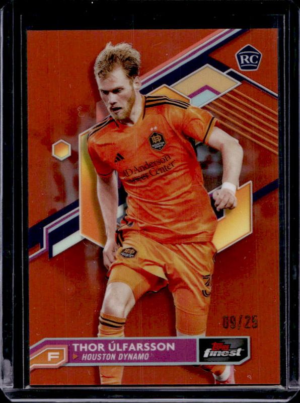 2023 Topps Finest MLS #53 Orange Refractor /25