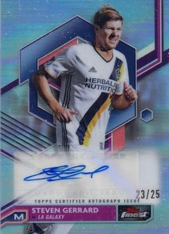 2023 Topps Finest MLS #EBA-SG Extended Base Set Autographs /25