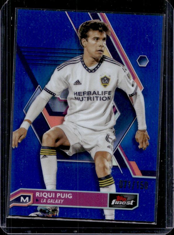2023 Topps Finest MLS #50 Blue Refractor /150