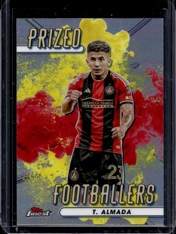 2023 Topps Finest MLS #PFF-1 Prized Footballers Fusions Variation - Orange Red