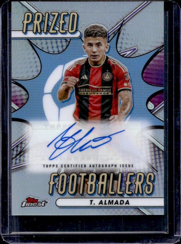2023 Topps Finest MLS #PFA-TA Prized Footballers Autographs