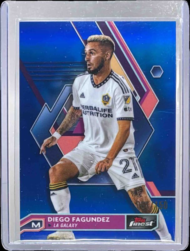 2023 Topps Finest MLS #99 Blue Refractor /150