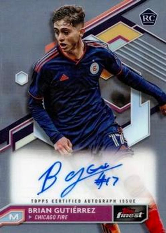 2023 Topps Finest MLS #A-BG Autographs