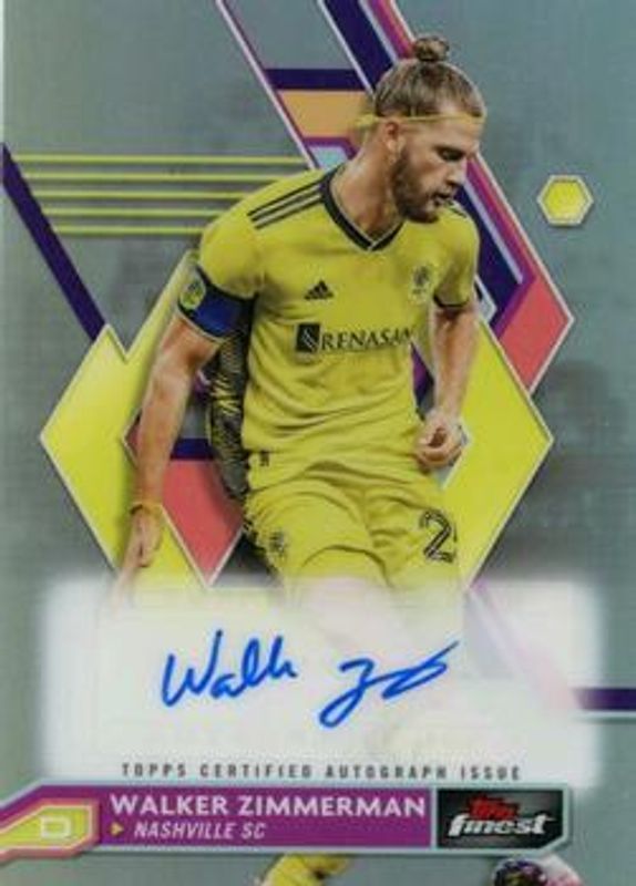 2023 Topps Finest MLS #A-WZ Autographs