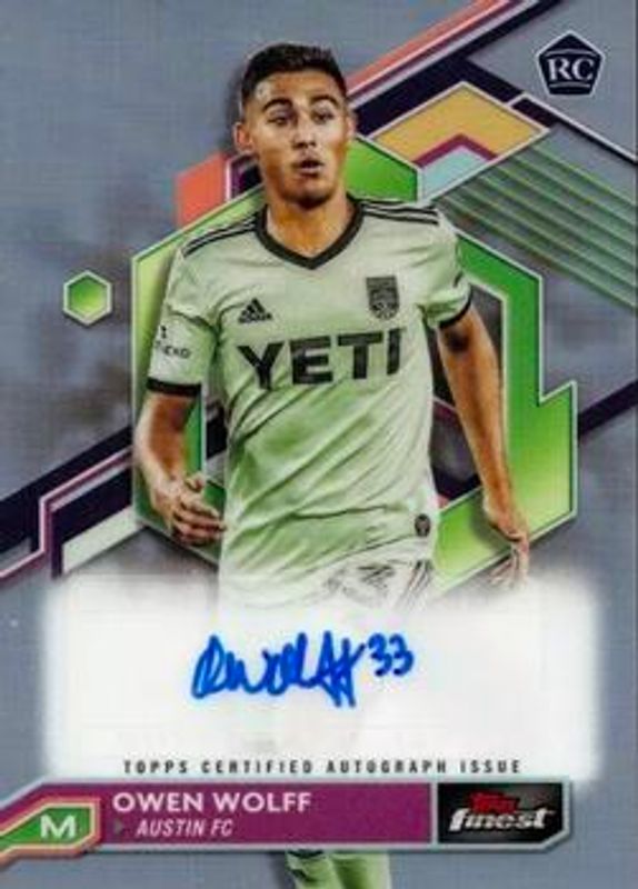 2023 Topps Finest MLS #A-OW Autographs