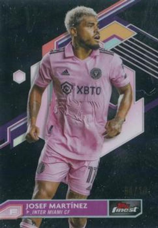 2023 Topps Finest MLS #88 Black Refractor /10
