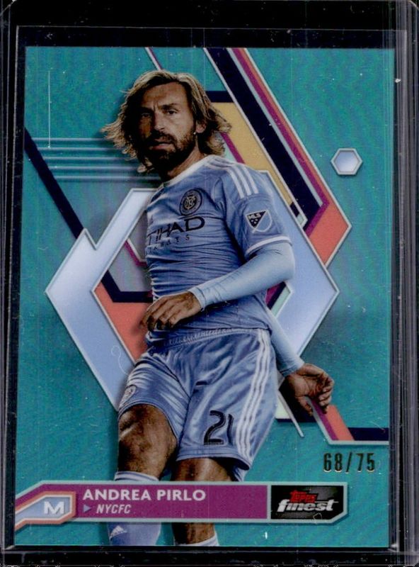 2023 Topps Finest MLS #102 Aqua Refractor /75