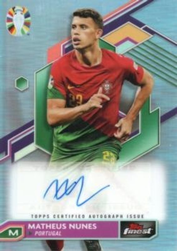 2023 Topps Finest Road to UEFA Euro #BCA-MN Card Autographs