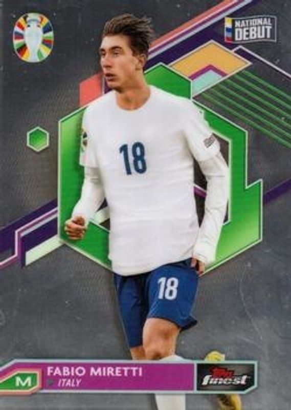 2023 Topps Finest Road to UEFA Euro #46 Base
