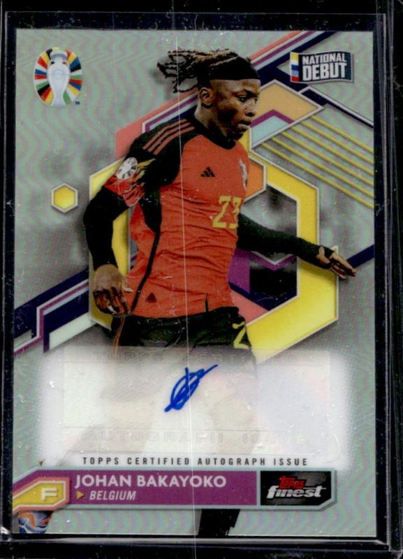 2023 Topps Finest Road to UEFA Euro #BCA-BA Card Autographs