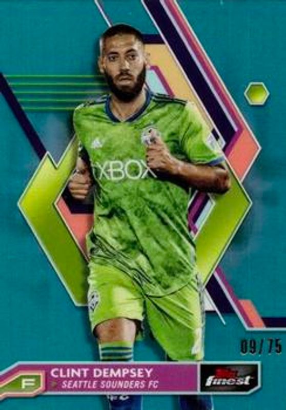 2023 Topps Finest MLS #109 Aqua Refractor /75