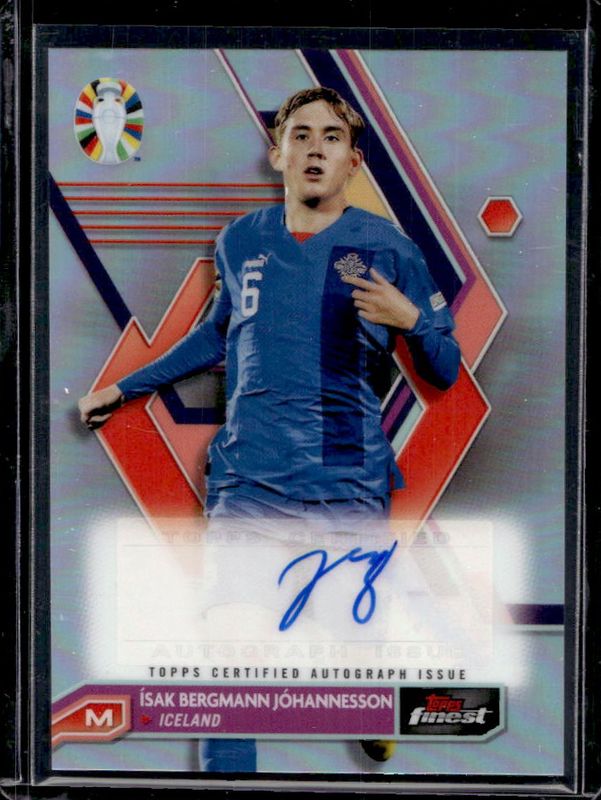 2023 Topps Finest Road to UEFA Euro #BCA-IJ Card Autographs