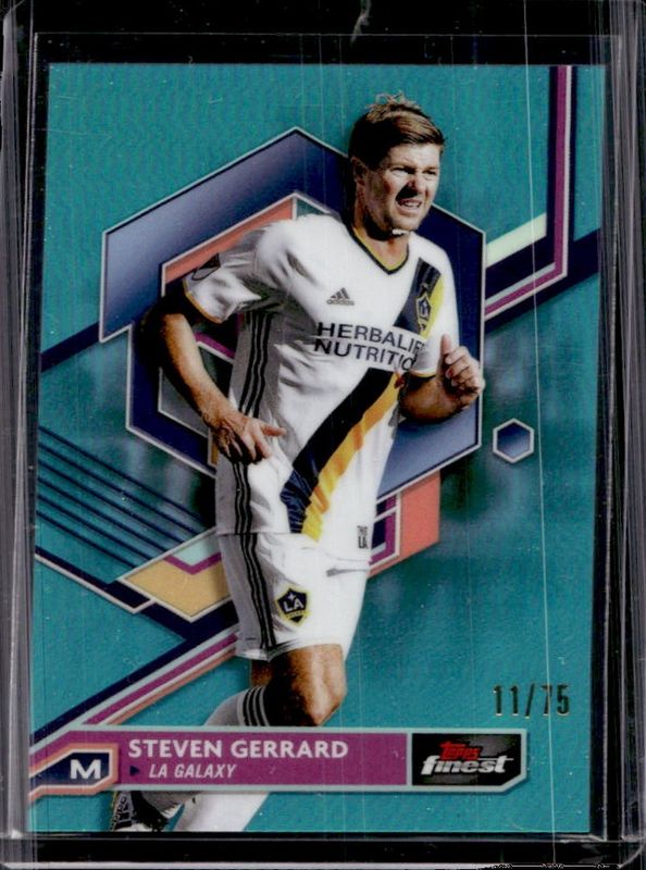 2023 Topps Finest MLS #108 Aqua Refractor /75