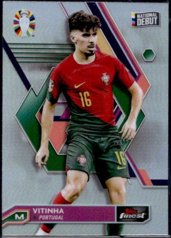2023 Topps Finest Road to UEFA Euro #64 Refractor