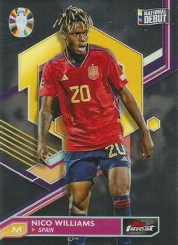 2023 Topps Finest Road to UEFA Euro #75 Base