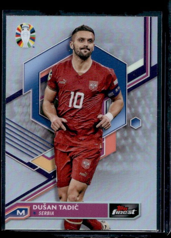 2023 Topps Finest Road to UEFA Euro #73 Refractor