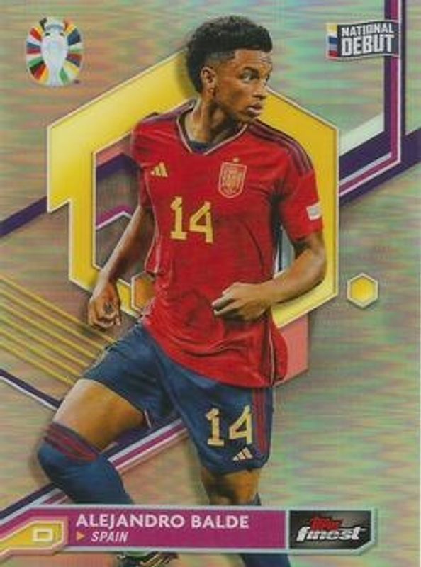 2023 Topps Finest Road to UEFA Euro #78 Refractor