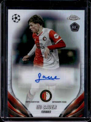 2023 Topps Chrome UEFA Club Competitions Sapphire Edition #CA-LS Autographs