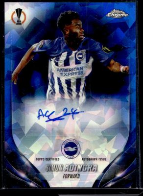 2023 Topps Chrome UEFA Club Competitions Sapphire Edition #CA-SA Autographs