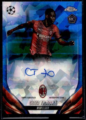 2023 Topps Chrome UEFA Club Competitions Sapphire Edition #CA-TR Autographs