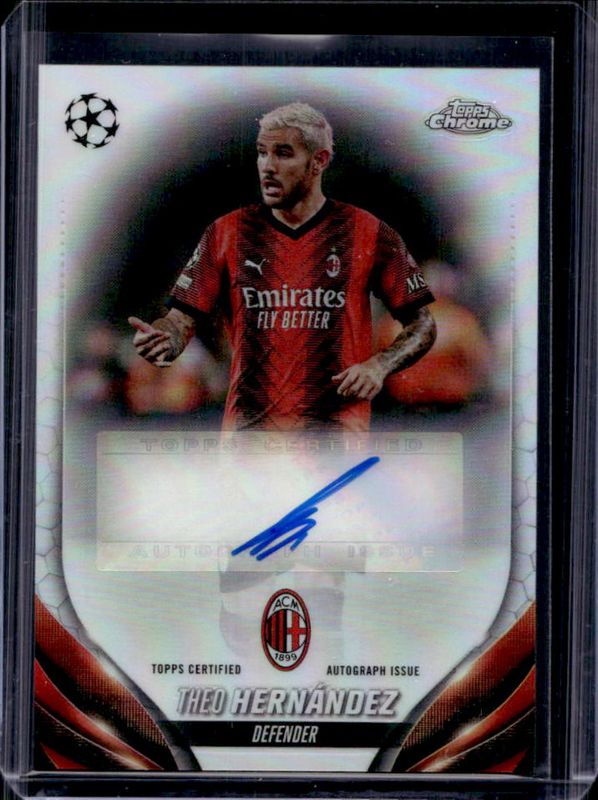 2023 Topps Chrome UEFA Club Competitions Sapphire Edition #CA-HT Autographs