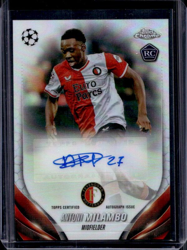 2023 Topps Chrome UEFA Club Competitions Sapphire Edition #CA-AM Autographs