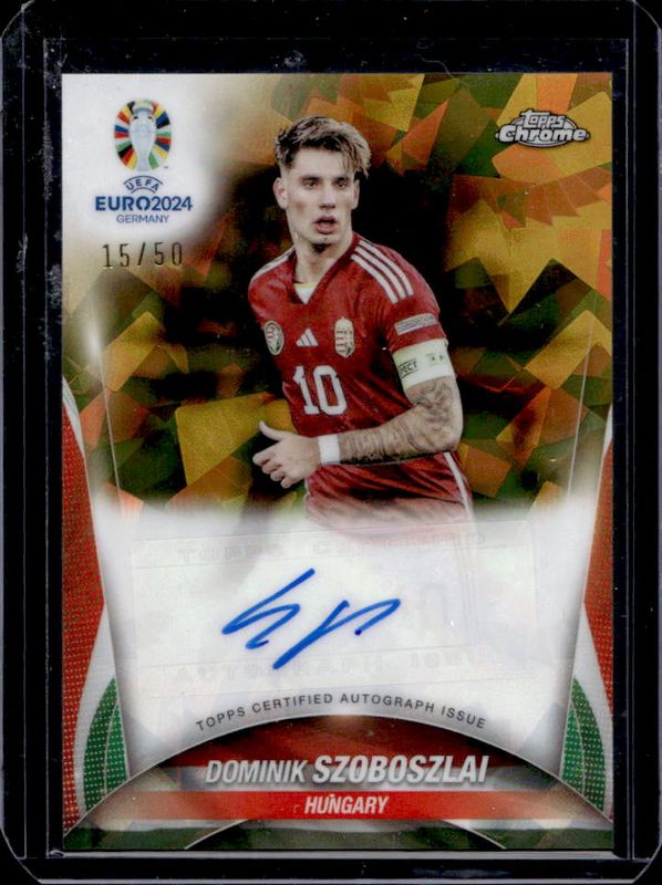 2023 Topps Chrome UEFA Club Competitions Sapphire Edition #CA-DS Autographs - Gold /50