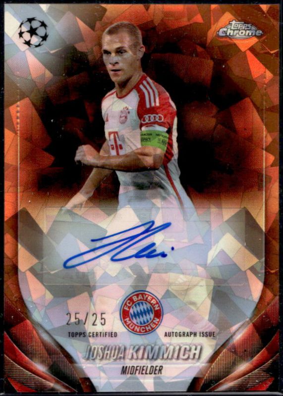 2023 Topps Chrome UEFA Club Competitions Sapphire Edition #CA-JK Autographs - Orange /25
