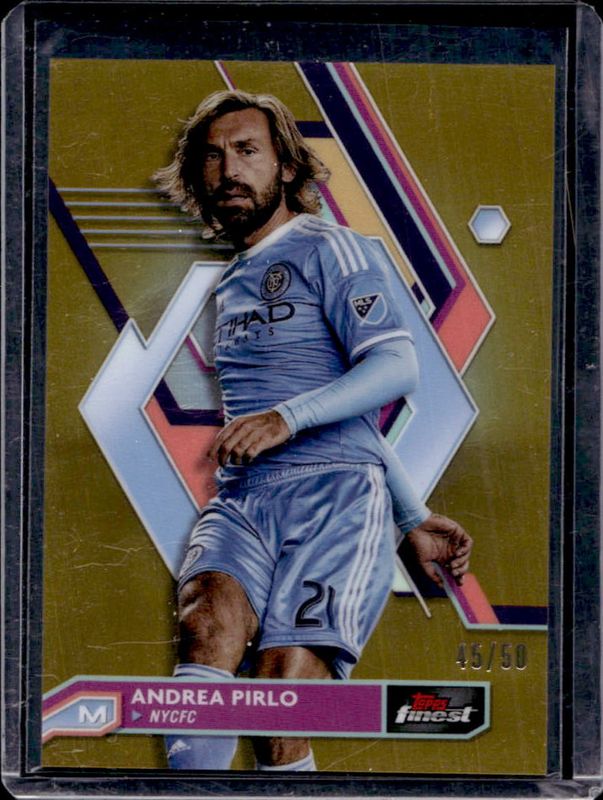 2023 Topps Finest MLS #102 Gold Refractor /50