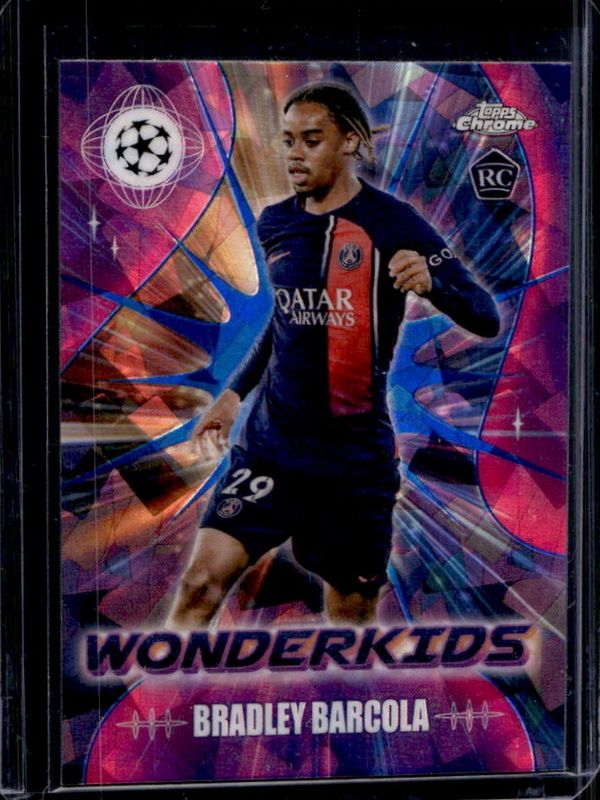 2023 Topps Chrome UEFA Club Competitions Sapphire Edition #WK-9 Wonderkids